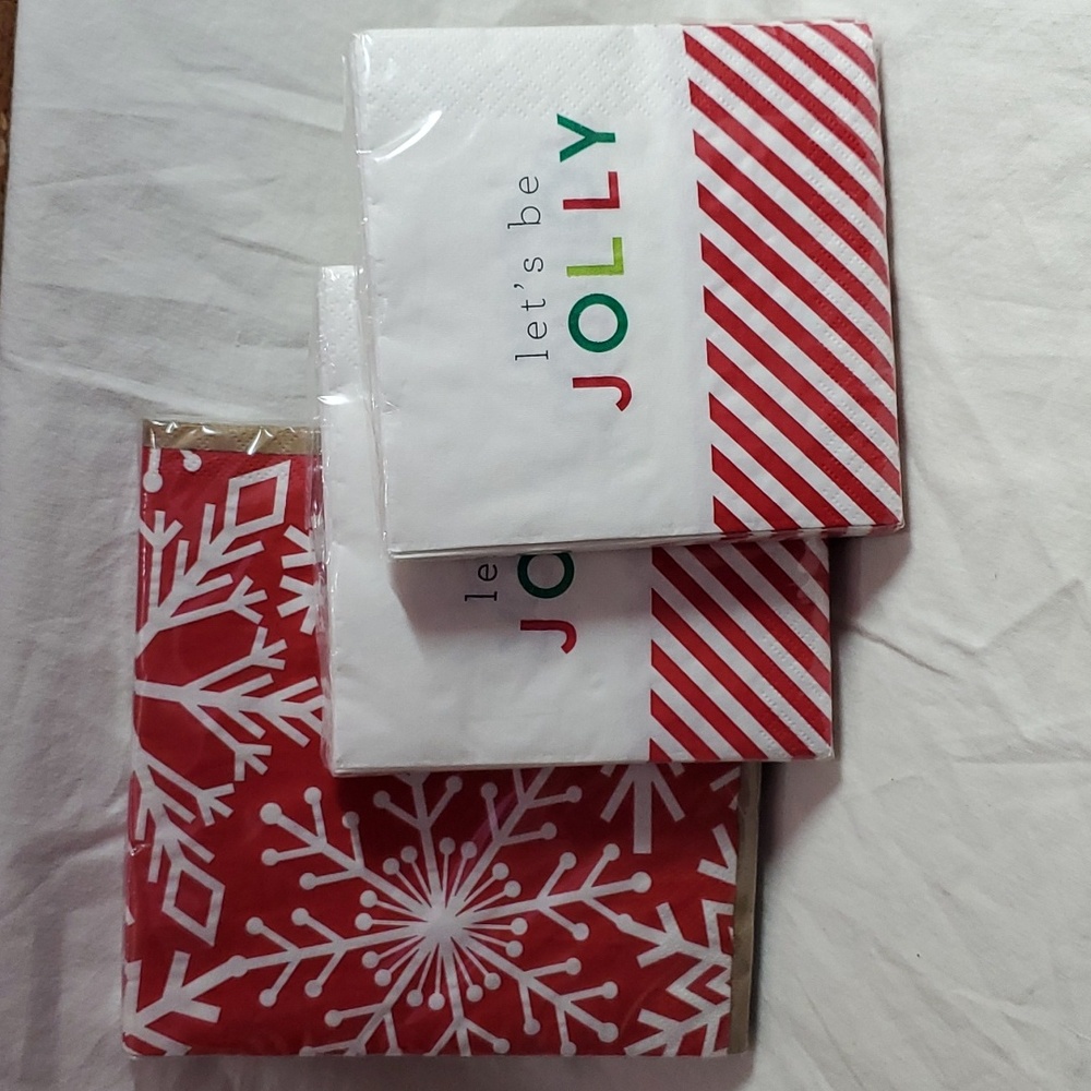 Holiday Christmas napkins D